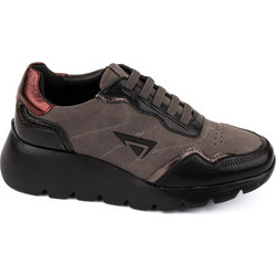 Level Anatomic Γυναικεία Sneakers Flatforms Σοκολατί 35352-152