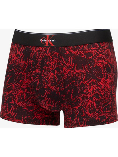 Calvin Klein Ανδρικό Μποξεράκι 3Pack Μπορντό Μαύρο LV00NB4472-0YN