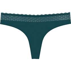 Triumph Feel Of Modal Γυναικείο String με Δαντέλα Κυπαρισσί 10219764