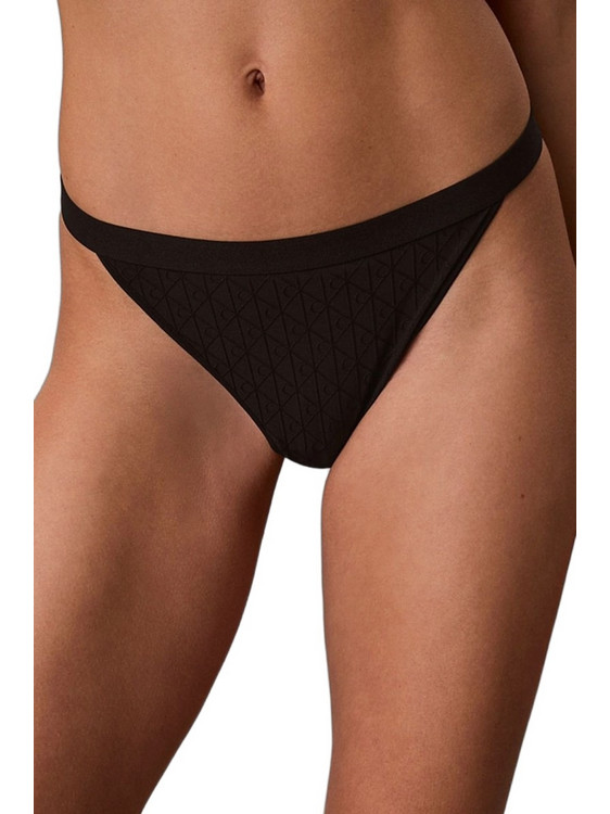 Calvin Klein Γυναικείο String Μαύρο LV00QF9095-UB1