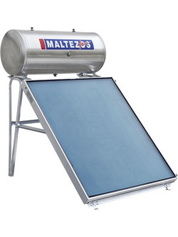 Maltezos GL R Ηλιακός Θερμοσίφωνας 125lt 1.5m² Glass Τριπλής Ενέργειας