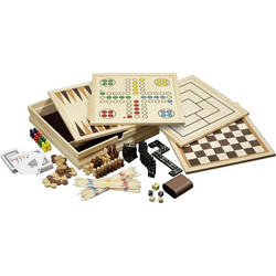 Philos Wooden Game Compendium Επιτραπέζιο Παιχνίδι για 8+ Ετών για 2-4 Παίκτες