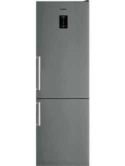 Candy CVBN 6184 XBF Ψυγειοκαταψύκτης 302lt Full No Frost Υ187xΠ60xΒ64cm Inox