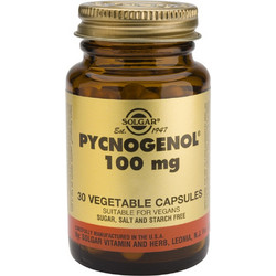 Solgar Pycnogenol 100mg 30 Κάψουλες