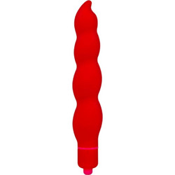 Rock Candy Swirl Δονητής 15cm Κόκκινος