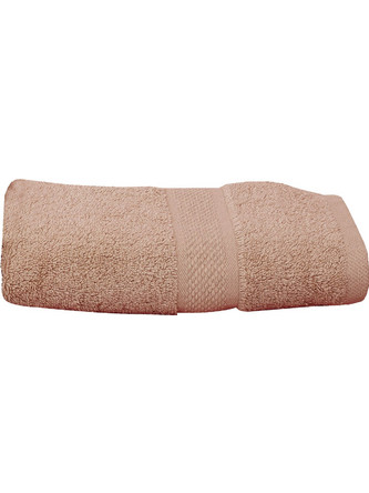 Πετσέτα Μπάνιου Μονόχρωμη Πενιέ 600gr/m2 70x140εκ Μπεζ Luxor Viopros