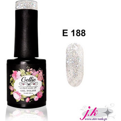 Gellie UV Led Soak Off E 188 Ημιμόνιμο Βερνίκι Νυχιών 10ml