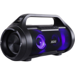 Akai ABTS-50 Αδιάβροχο Ηχείο Bluetooth 30W με Ραδιόφωνο Μαύρο