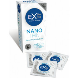 EXS Nano Thin Προφυλακτικά Λεπτά με Λιπαντικό 12τμχ