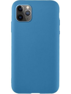 Θήκη iPhone 11 Pro Σιλικόνης Soft Flexible Rubber Cover - 4941 - Μπλε - ΟΕΜ