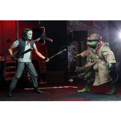 Neca Teenage Mutant Ninja Turtles Casey Jones & Raphael In Disguise 18cm