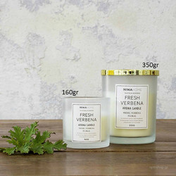 Κερί Αρωματικό 350gr Nima Aroma Fresh Verbena