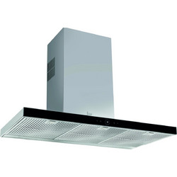 Teka DLH 985 T Perfecta 4 Ecopower Απορροφητήρας Καμινάδα-Τζάκι 90cm Inox Μαύρος