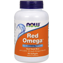 Now Foods Red Omega Έλαιο Σολομού & Ιχθυέλαιο 90 Μαλακές Κάψουλες