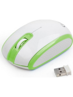 Gembird MUSW-105 White / Green