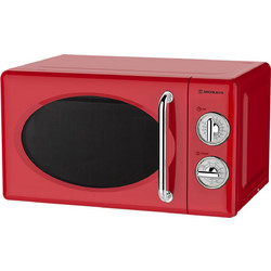 Morris MWRS-20700R Retro Φούρνος Μικροκυμάτων με Grill 20lt Κόκκινος