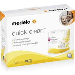 Σακουλάκια Αποστείρωσης για Μικροκύματα Medela Quick Clean(TM) (5τεμ.)
