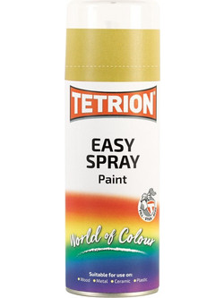 Tetrion Easy Spray Σπρέι Βαφής Bright Gold Gloss 400ml