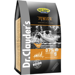 Dr. Clauder's Best Choice Junior Medium with Poultry & Rice 12.5kg
