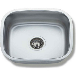 Gloria Finox 304 Mina Υποκαθήμενος Νεροχύτης Inox Σατινέ 44.5x39.5cm