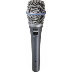Shure PGX24E/87A Beta Πυκνωτικό Μικρόφωνο Χειρός XLR