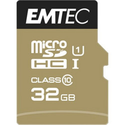 Emtec Gold+ microSDHC 32GB Class 10 U1 UHS-I