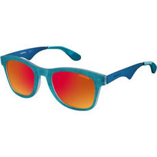 Carrera 6000/TX FTY/ZP Αθλητικά Ανδρικά Γυαλιά Ηλίου Τετράγωνα Κοκάλινα Μπλε με Πορτοκαλί Polarized Φακό