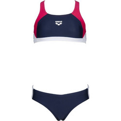 Arena Αθλητικό Παιδικό Μαγιό Bikini Set για Κορίτσι Navy Μπλε Κοραλί 000994-791