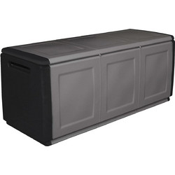ΜΠΑΟΥΛΟ ΠΛΑΣΤΙΚΟ ΤΡΙΠΛΟ ΓΚΡΙ-ΜΑΥΡΟ 138x53x57cm ARTPLAST CB3/N