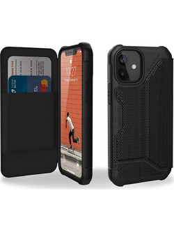 Θήκη UAG METROPOLIS FOLIO FIBR για Apple iPhone 12 mini 5.4 - ΜΑΥΡΟ - 112346113940