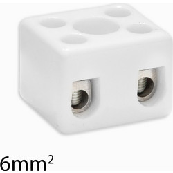 ΚΛΕΜΜΑ ΠΟΡΣΕΛΑΝΗΣ TEKOX B6-2E - 2 ΘΕΣΕΩΝ 4mm / 41A