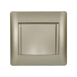 Πρίζα SHUKO με Κάλυμμα 16A Metallic Champagne