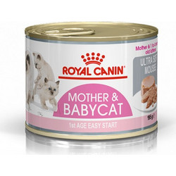 Royal Canin Mother & Babycat with Meat & Milk Loaf 12x195gr