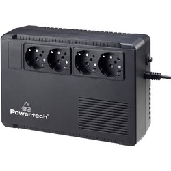 Powertech PT-950C UPS Line Interactive 950VA 570W με 4 Πρίζες Schuko