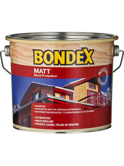 Bondex Matt 900 Βερνίκι Εμποτισμού Ξύλου Έτοιμο προς Χρήση Ματ Διάφανο 2.5lt