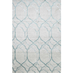 Χαλί Maya 1102 Cream-Turkuaz 67X220cm