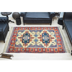 Sprintzio Turkish Kars Wool Χειροποίητο Χαλί Ορθογώνιο Μάλλινο 207x158cm