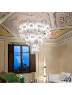 Φωτιστικό Οροφής La Lollo XL White Slamp Αλουμίνιο,Πολυπροπυλένιο