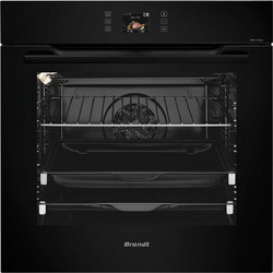 Brandt BOP7568BB Φούρνος Ηλεκτρικός Άνω Πάγκου 73lt με Πυρόλυση 56cm