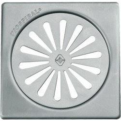 Σχάρα ανοξείδωτη τετράγωνη 12x12cm Viospiral