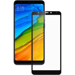 Tempered Glass Xiaomi Redmi 5 Full Cover Mαύρο