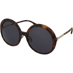Fendi FF 0430/S 9N4/IR Γυναικεία Γυαλιά Ηλίου Στρογγυλά Κοκάλινα Καφέ με Γκρι Polarized Φακό