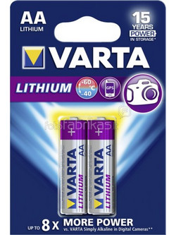 Varta Lithium AA 2τμχ