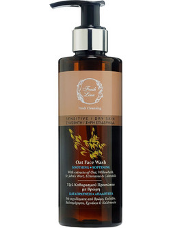 Fresh Line Oat Face Wash Gel Καθαρισμού Προσώπου 220ml