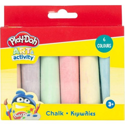 PLAY DOH ΚΙΜΩΛΙΕΣ ΧΡΩΜΑΤΙΣΤΕΣ PLAYDOH JUMBO SIZE 6TMX 320-40003