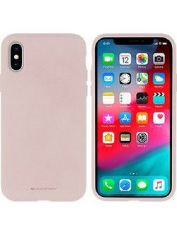Θήκη Mercury Silicone Ροζ (iPhone XS MAX)