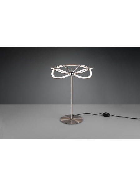 Trio Lighting 521210107 Πορτατίφ LED Ασημί Φ41xΥ50cm