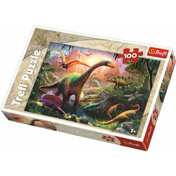 Παιδικό Puzzle Trefl Dinosaurs Land 100 Κομμάτια