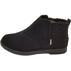 Toms Παιδικά Μποτάκια Μαύρα Suede 10012710
