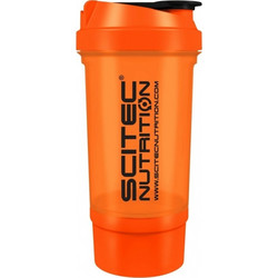 Scitec Nutrition Shaker Traveller 500ml (+120ml) (Orange)